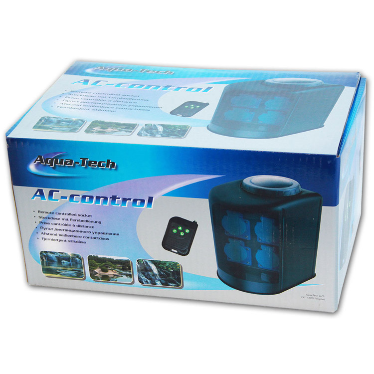 Блок розеток с ДУ Aqua-tech AC Control 4 Stecker