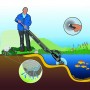 Пылесос для бассейна и пруда Jebao Pond cleaner PC-1