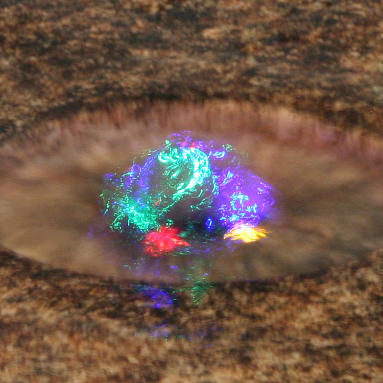 Настольный фонтан RV Орбита с цветной подсветкой