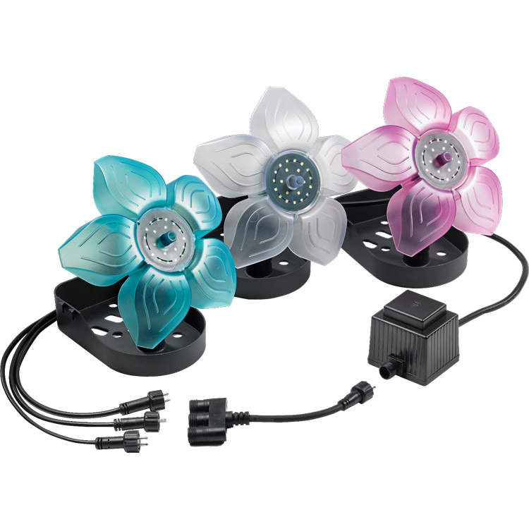 Комплект плавающих светильников Sicce Flower LED Trio