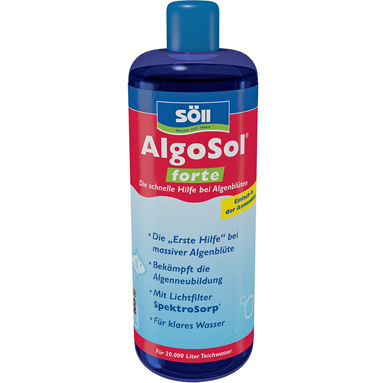 Средство от водорослей усиленное Söll AlgoSol Forte 1,0 l