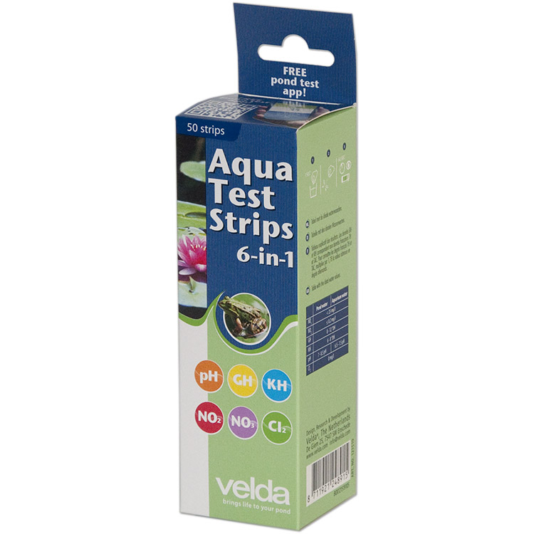 Экспресс-тесты воды Velda Aqua Test Strips 6 in 1
